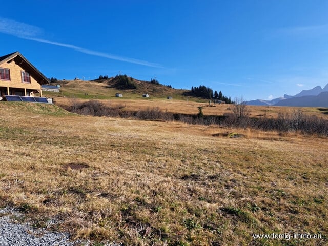 Einzigartige Chance, ein Feriengrundstück "Zweitwohnsitz" im Ferien- und Skiresort Damüls zu kaufen!