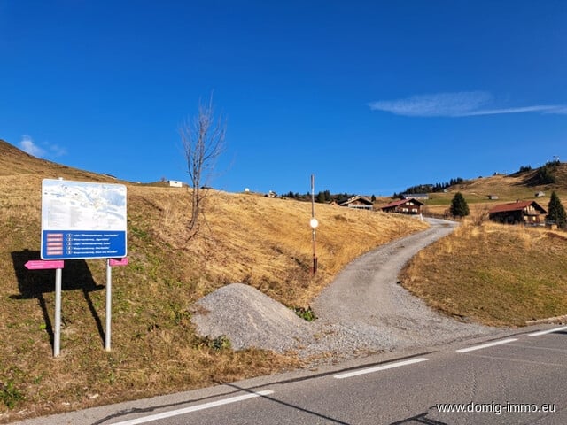 Einzigartige Chance, ein Feriengrundstück "Zweitwohnsitz" im Ferien- und Skiresort Damüls zu kaufen!