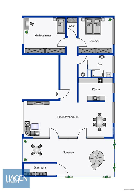Seenahe Dachgeschossresidenz mit Panorama & Privatsphäre in Hard