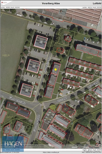 Seenahe Dachgeschossresidenz mit Panorama & Privatsphäre in Hard