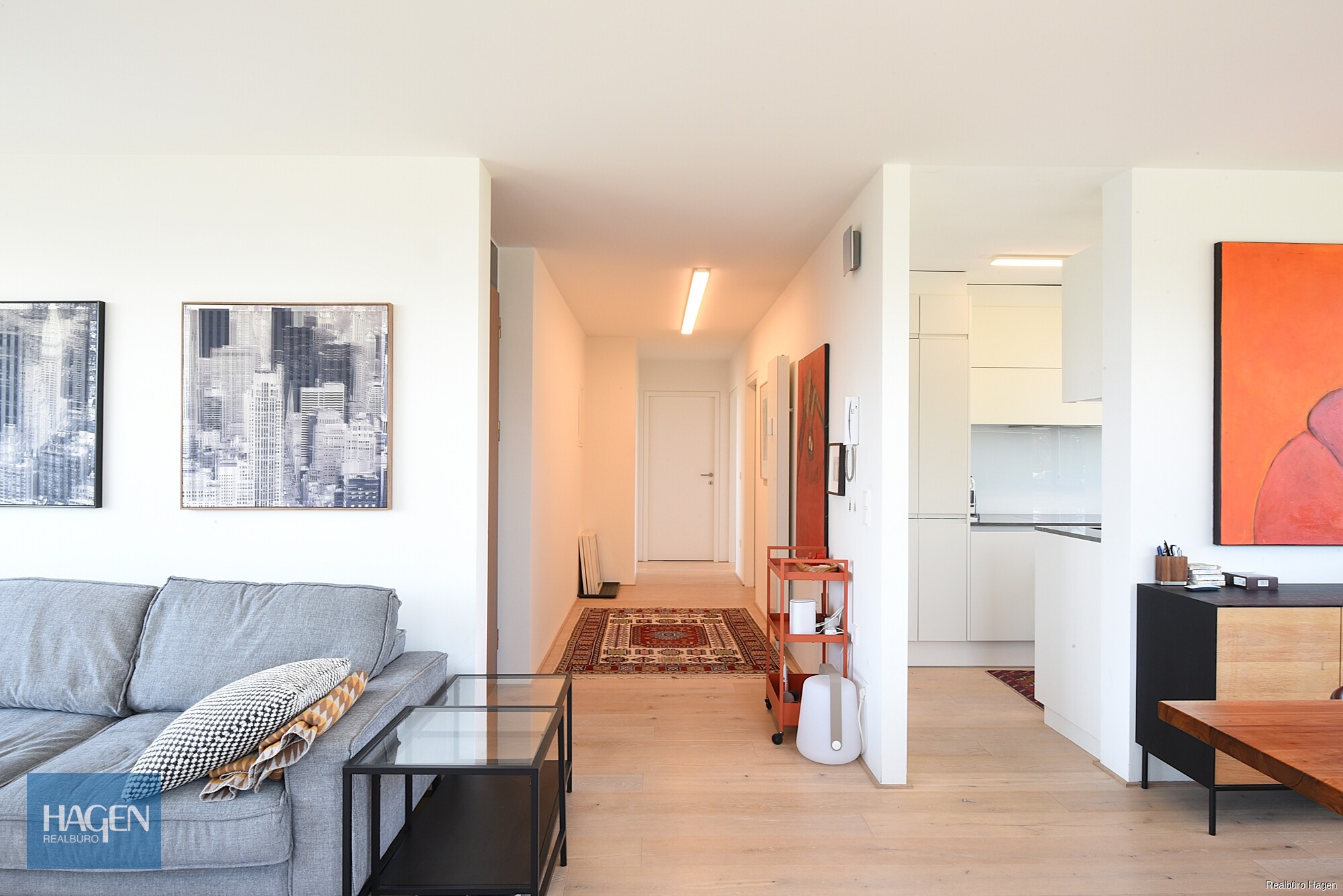 Seenahe Dachgeschossresidenz mit Panorama & Privatsphäre in Hard