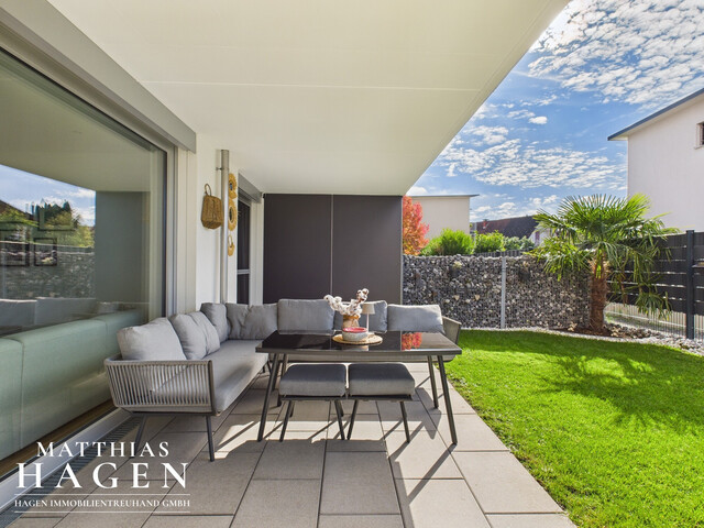 Großer Garten - große Traumwohnung