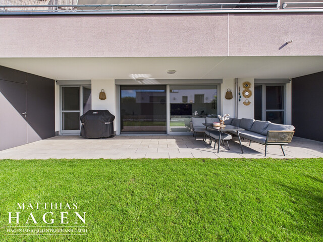 Großer Garten - große Traumwohnung