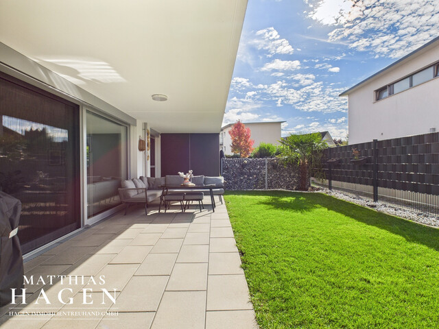 Großer Garten - große Traumwohnung