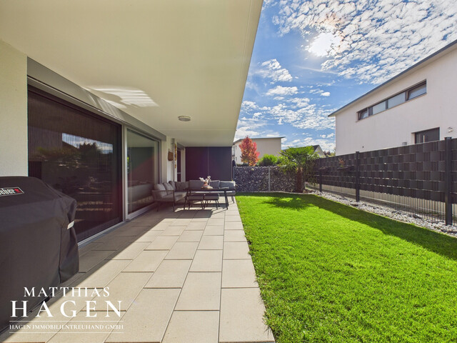 Großer Garten - große Traumwohnung