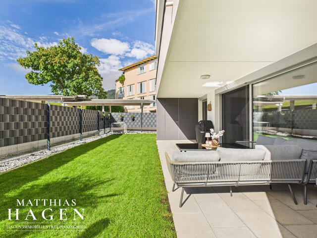 Großer Garten - große Traumwohnung