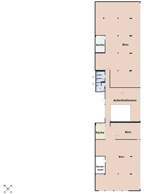 Flexible Bürofläche in interessanter Lage zu mieten