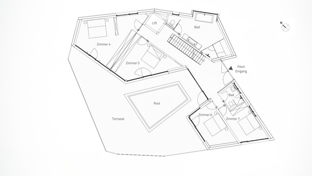 Eichenberg: Exklusives Penthouse mit atemberaubender Seesicht