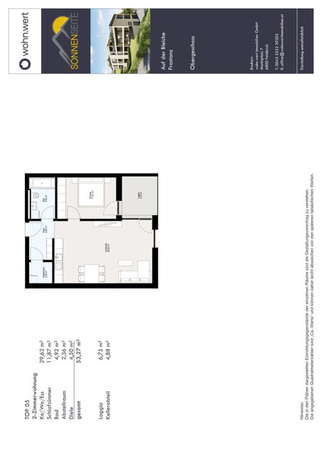 Wohnanlage "Sonnenseite" - Wunderbare 2-Zimmer-Terrassenwohnung - Top 5