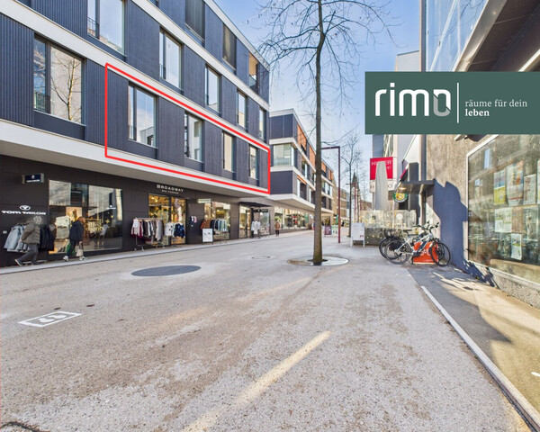 Büro- oder Ordinationsfläche mit 212 m²  in bester Lage mitten Am Garnmarkt in Götzis