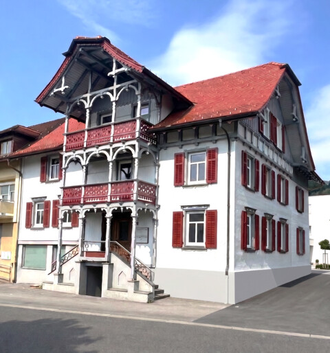 Historischer Flair trifft moderne – Stilvolle, neue Dachgeschoß Wohnung
