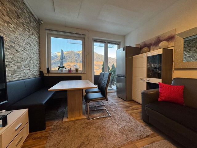IDYLLISCHE 1-ZIMMER-WOHNUNG MIT TERRASSE IN DEN BERGEN DES GROßWALSERTALS