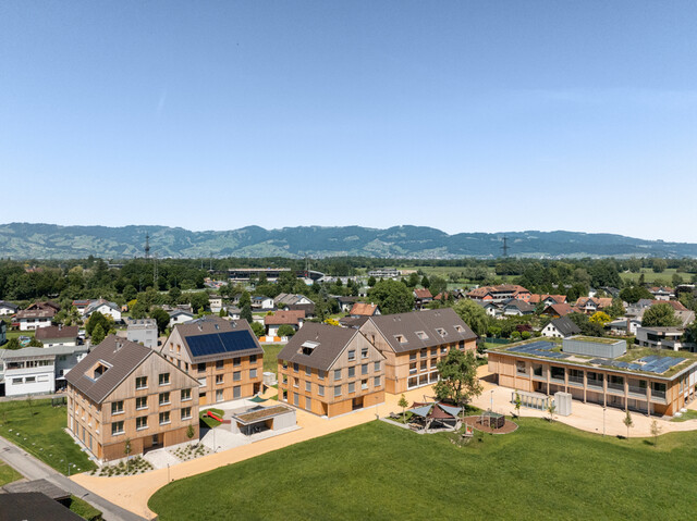 Wohnen über den Dächern von Altach