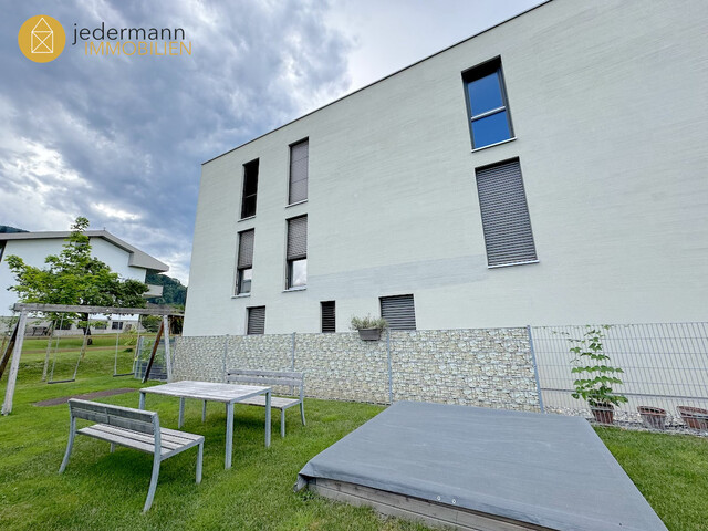 DORNBIRN: MODERNE, NEUWERTIGE 2-ZI.-GARTENWOHNUNG MIT TIEFGARAGENPLATZ!