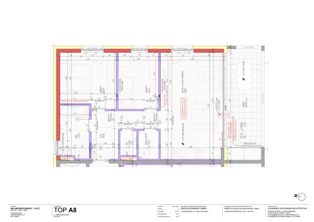 Moderne 3-Zimmer Dachgeschoßwohnung mit Terrasse und Tiefgarage