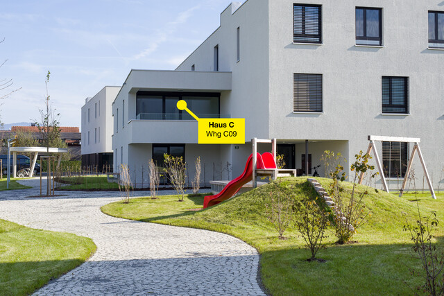 3-Zimmer-Terrassenwohnung mit Wohlfühlcharakter I Whg C09