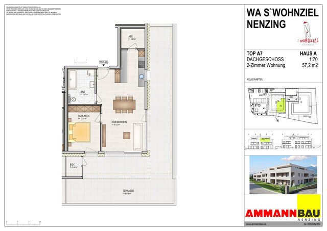 WA s`Wohnziel TOP A7 Dachgeschosswohnung