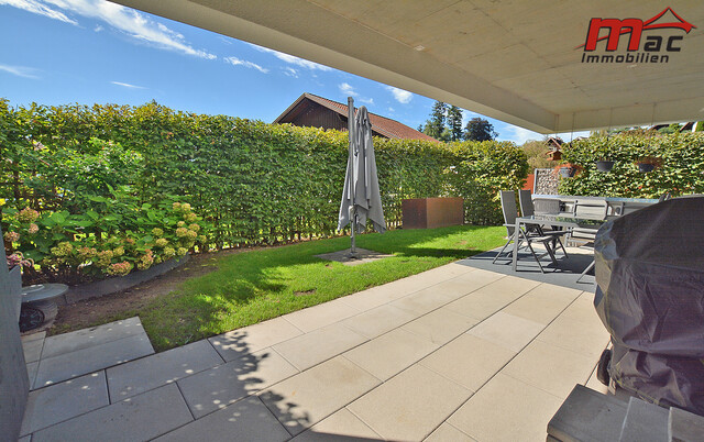 Neuwertige 4-Zimmer-Gartenwohnung mit großem Privatgarten & hochwertiger Ausstattung