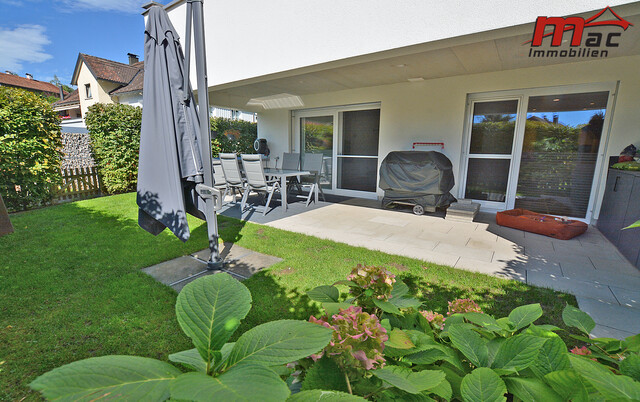 Neuwertige 4-Zimmer-Gartenwohnung mit großem Privatgarten & hochwertiger Ausstattung