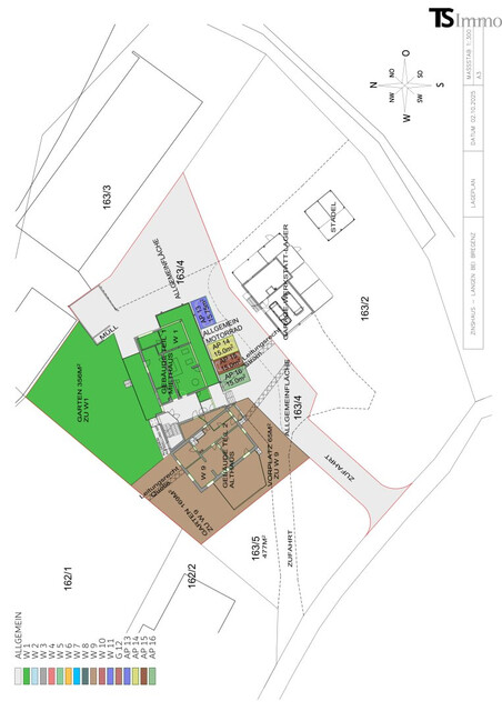Bregenz: Langen: Garten-Wohnung 2-stöckig ca. 205 m2 Garten 169 m2 - in kleiner Hausanlage