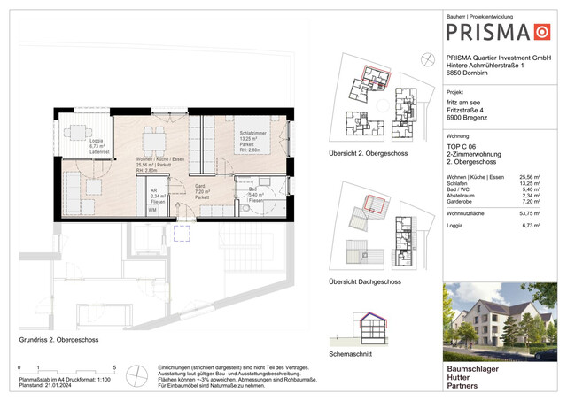 Schöne 2-Zimmer-Wohnung