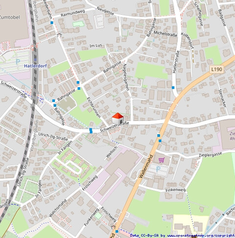 Älteres Haus mit großem, sehr schönem Grundstück in Dornbirn / Hatlerdorf