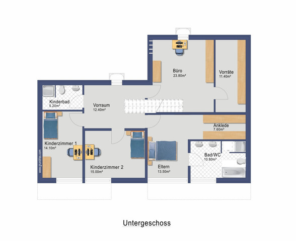 Wohnen über der Nebelgrenze - Architektenhaus mit Weitblick