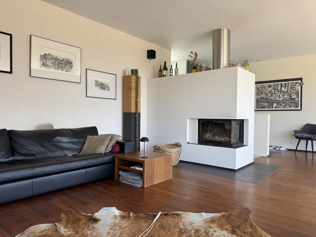 Wohnen über der Nebelgrenze - Architektenhaus mit Weitblick