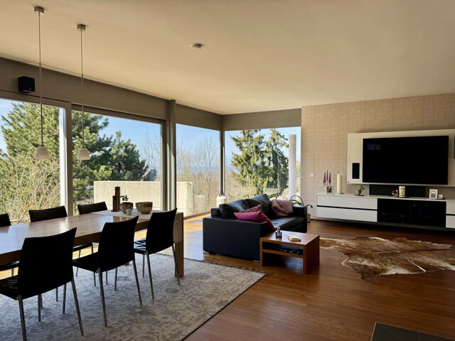 Wohnen über der Nebelgrenze - Architektenhaus mit Weitblick