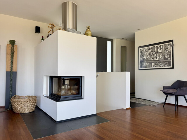 Wohnen über der Nebelgrenze - Architektenhaus mit Weitblick