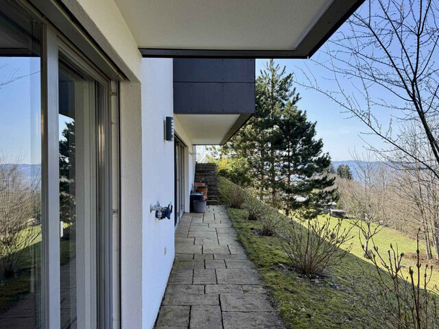 Wohnen über der Nebelgrenze - Architektenhaus mit Weitblick