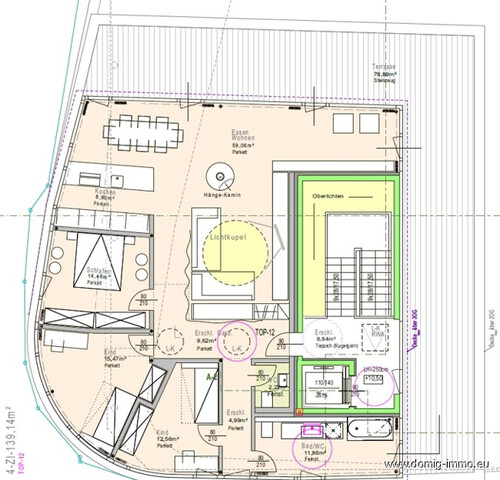 NEUBAU: Penthouse mit 139m² Wfl., großer Sonnenterrasse und hochwertiger Ausstattung in Götzis!