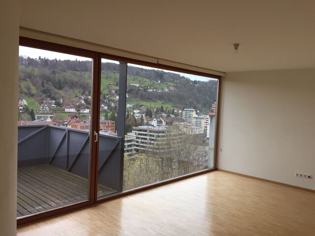 2-Zi Wohnung  Erdgeschoß im Grünen mit Topaussichtlage  direkt über Feldkirch