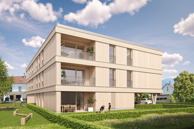 Klimapositives Investment in gefragter Dornbirner Lage – Gesamtverkauf Wohnbauprojekt