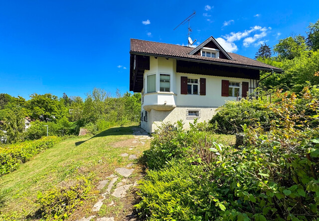 Exklusiver Baugrund in Prestigelage mit Panoramablick über den Bodensee