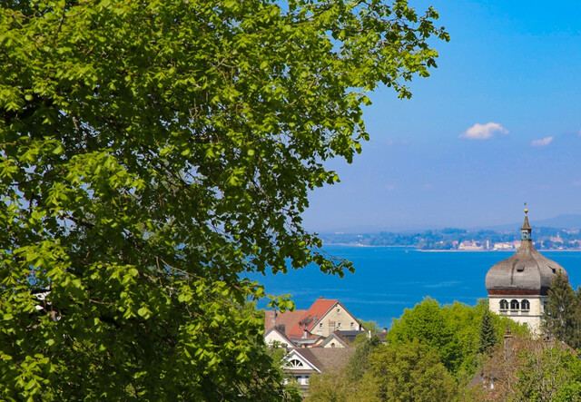 Exklusiver Baugrund in Prestigelage mit Panoramablick über den Bodensee