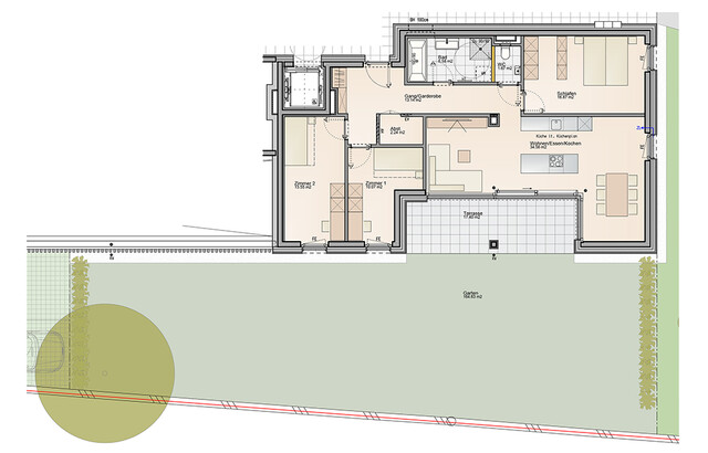 Herrliche 4-Zimmer Wohnung mit großem Garten (Top A01)