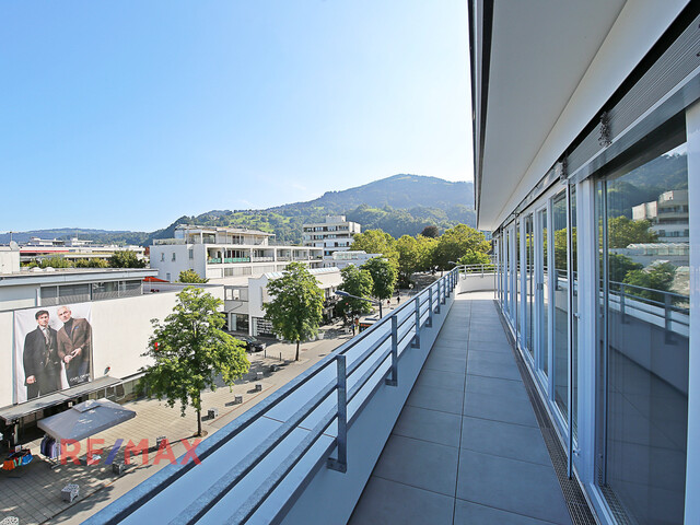 4-Zimmer-Penthousewohnung mitten in Dornbirner zu mieten