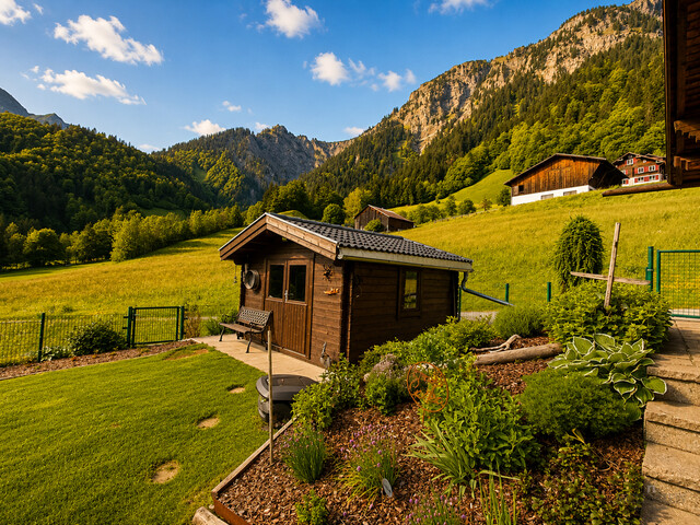 Ländliche idylle mit Privatsphäre und imposantem Panorama am Fuße des Arlberg