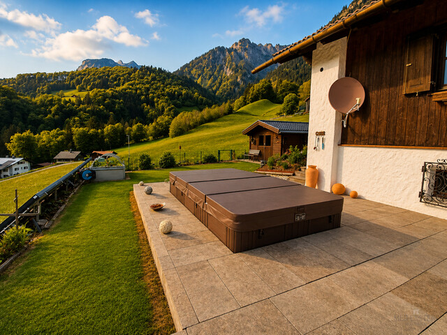 Ländliche idylle mit Privatsphäre und imposantem Panorama am Fuße des Arlberg
