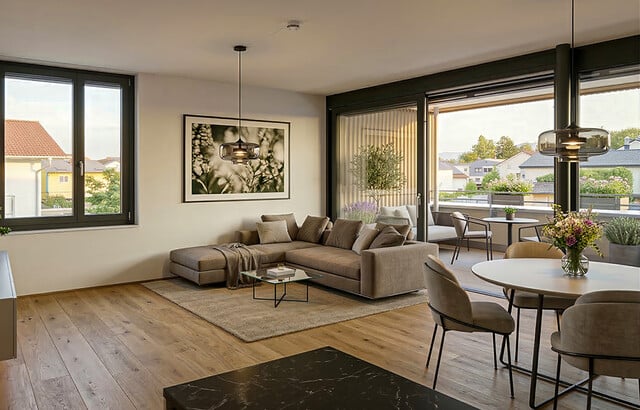 Bezugsbereite 3-Zimmer Terrassenwohnung | Top-Grundausstattung (Top A07)