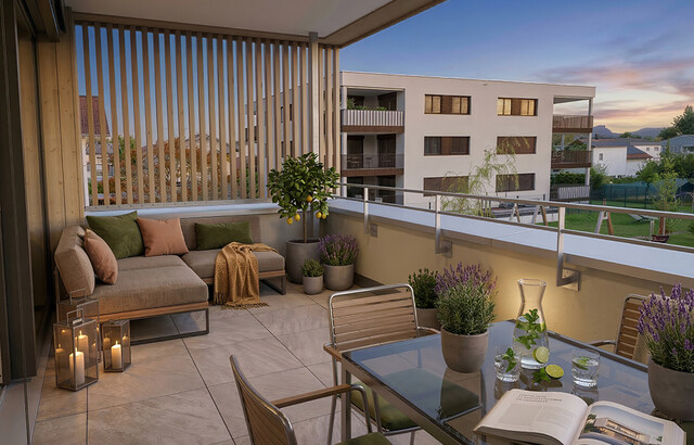 Bezugsbereite 3-Zimmer Terrassenwohnung | Top-Grundausstattung (Top A07)