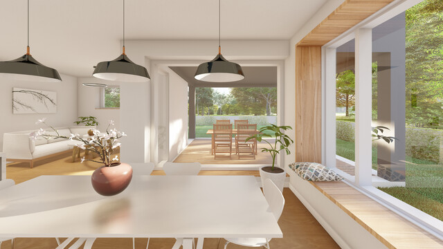 Neubau Gartenwohnung mit Terrasse, Garten, Garage & Keller - Erstbezug!