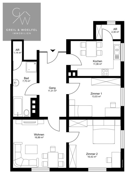 Modernisiert & bezugsbereit – attraktive Eigentumswohnung in Hörbranz