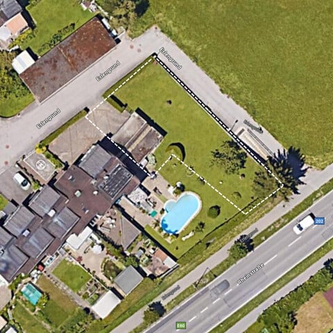 Baugrundstück mit ca. 500 m² in Hard