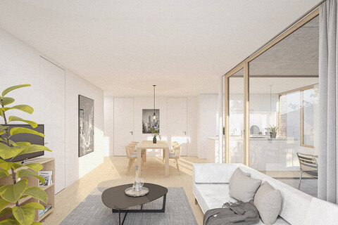 Luxuriöse 3-Zi-Gartenwohnung - Dornbirn Zentrum - Baustart erfolgt!