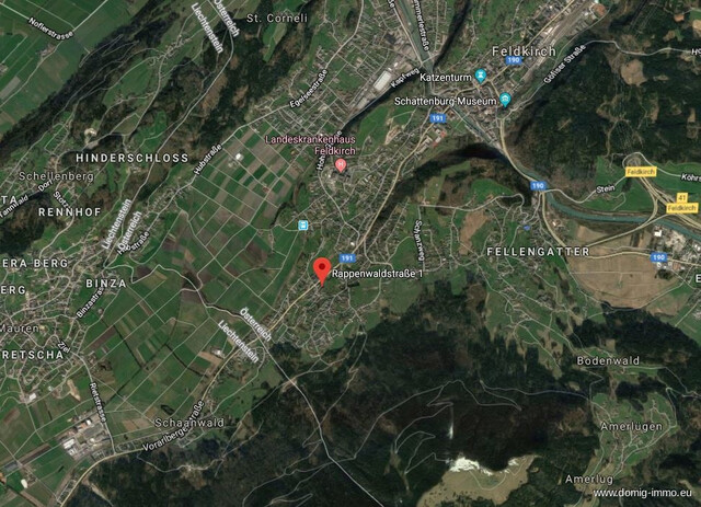 Ruhig gelegene 4 Zimmer Wohnung in Feldkirch/Tisis mit Tiefgaragenplatz!