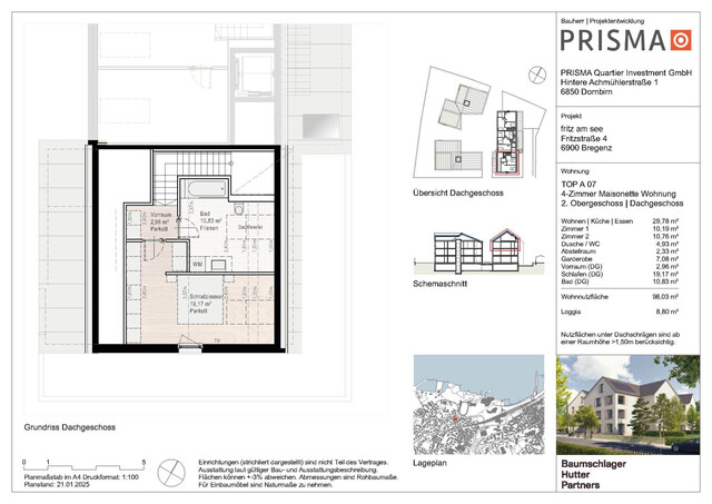 Attraktive 4-Zimmer-Maisonettewohnung