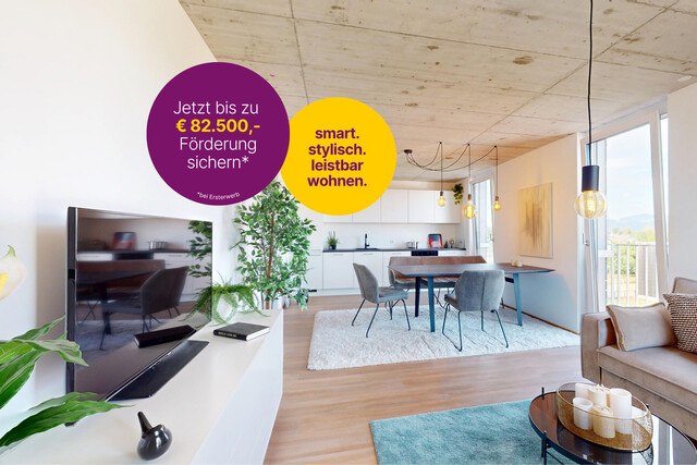 🏡 Miete zahlen oder ins eigene Zuhause investieren? 2-Zimmer-Wohnung in Hard ab € 852* mtl.