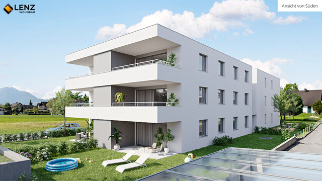 3-Zi-Terrassenwohnung TOP 6 in Feldkirch-Altenstadt, Rebbündten - Bezugstermin in Absprache!